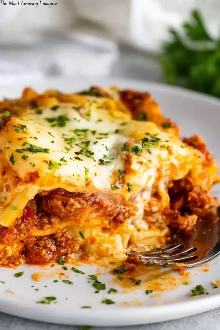 The Most Amazing Lasagna