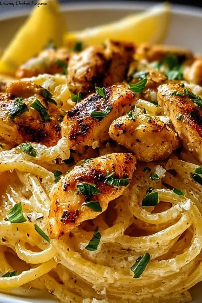 Creamy Chicken Linguine