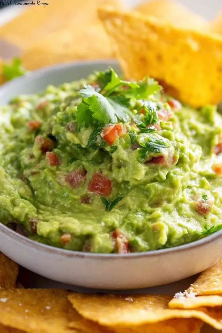BEST Guacamole Recipe
