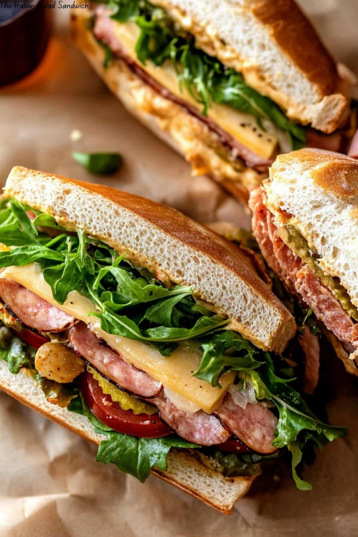 The Italian Salad Sandwich