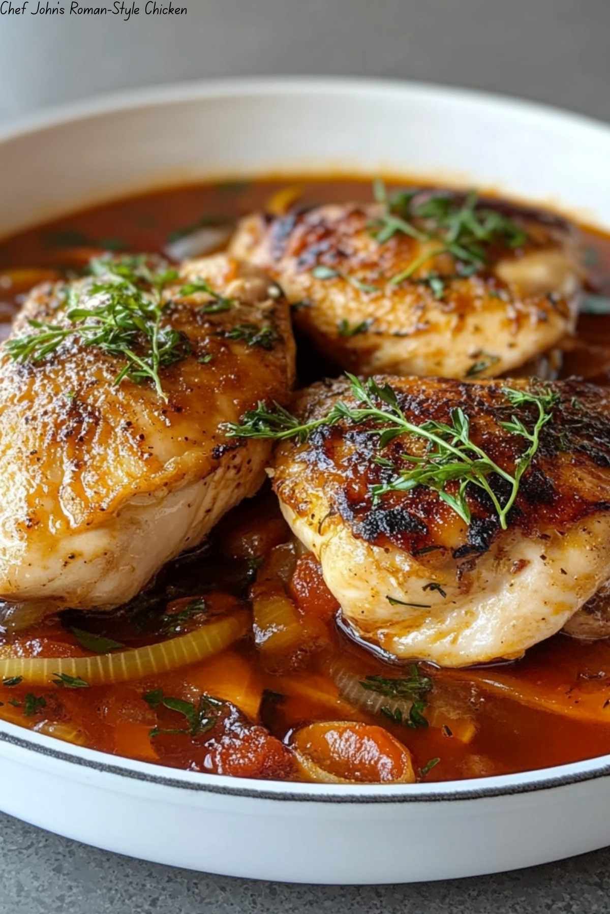 Chef John's Roman-Style Chicken