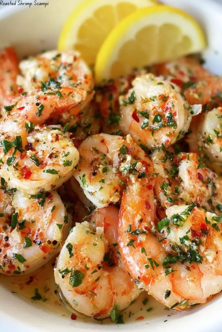 Roasted Shrimp Scampi