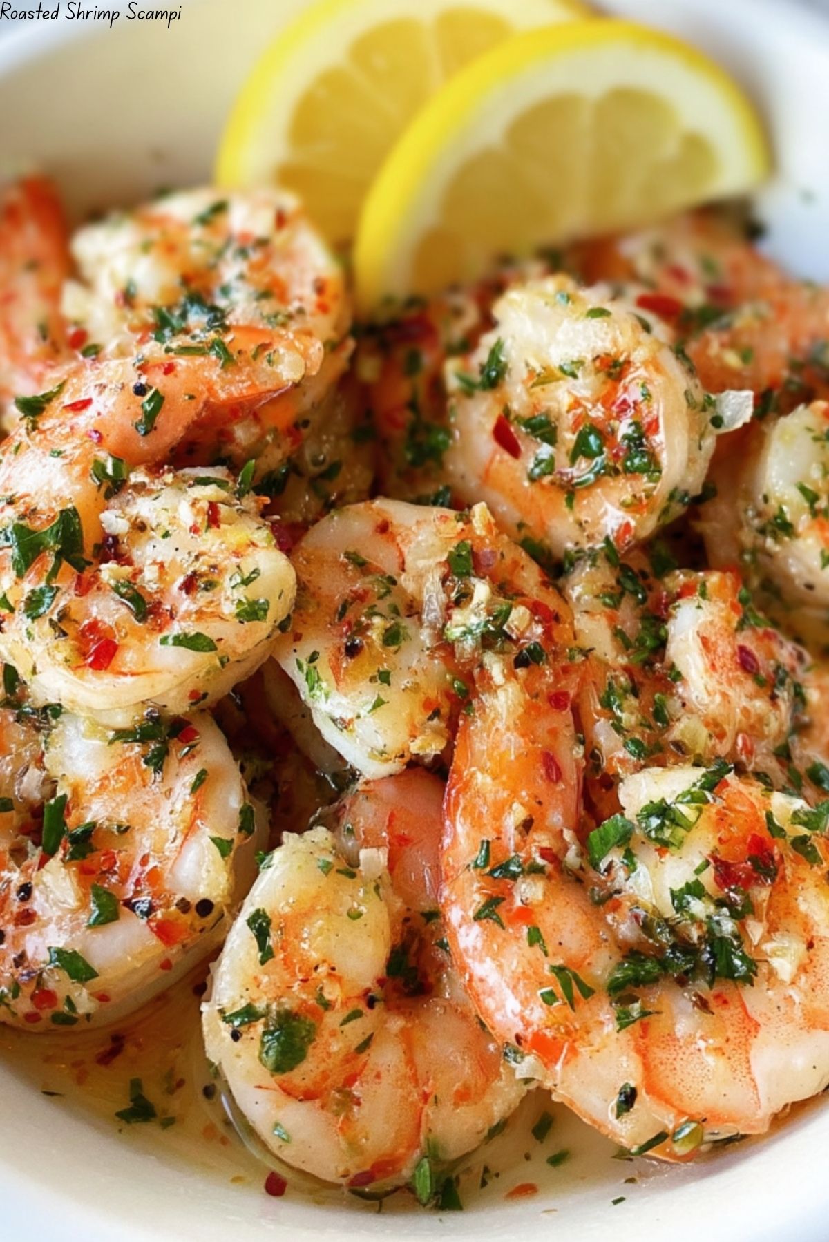 Roasted Shrimp Scampi