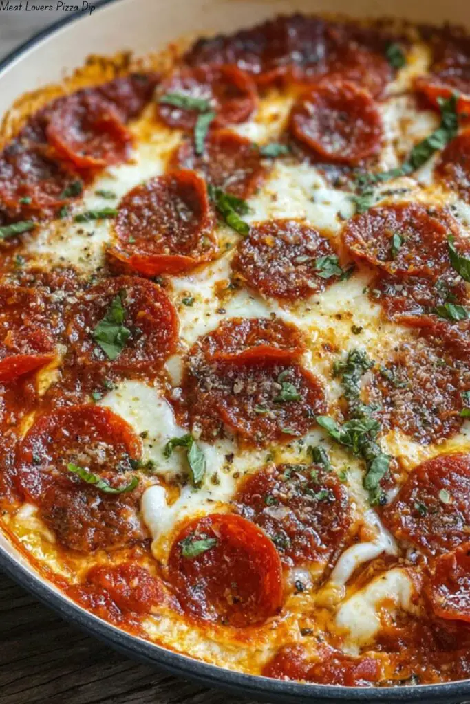 Meat Lovers Pizza Dip
