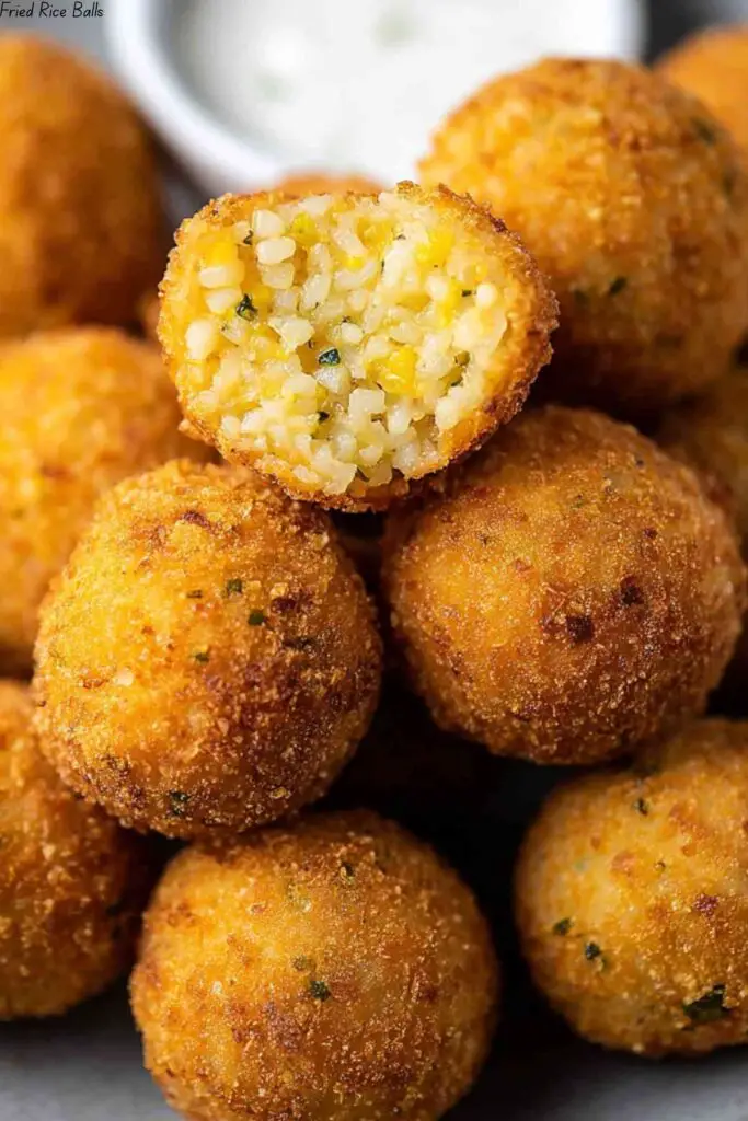 Fried Rice Balls