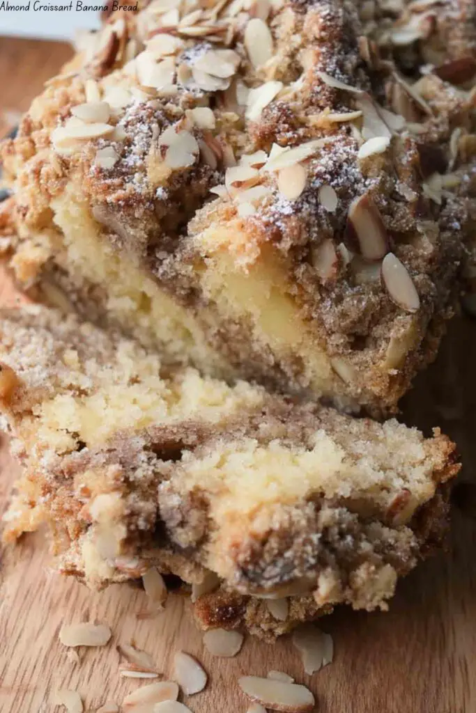 Almond Croissant Banana Bread
