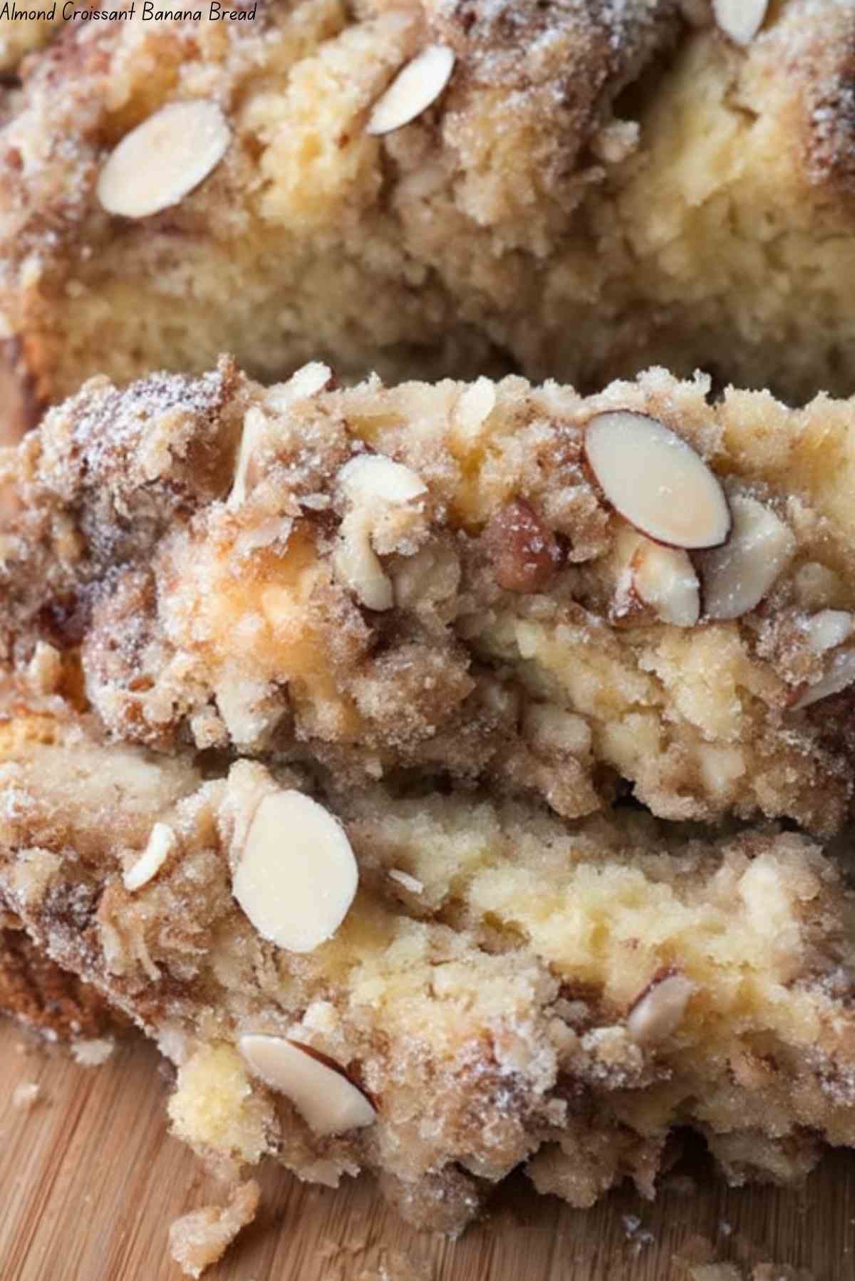 Almond Croissant Banana Bread