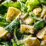 Lemon Parmesan Sesame Salad