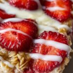 Strawberry Cheesecake Baked Oatmeal Recipe