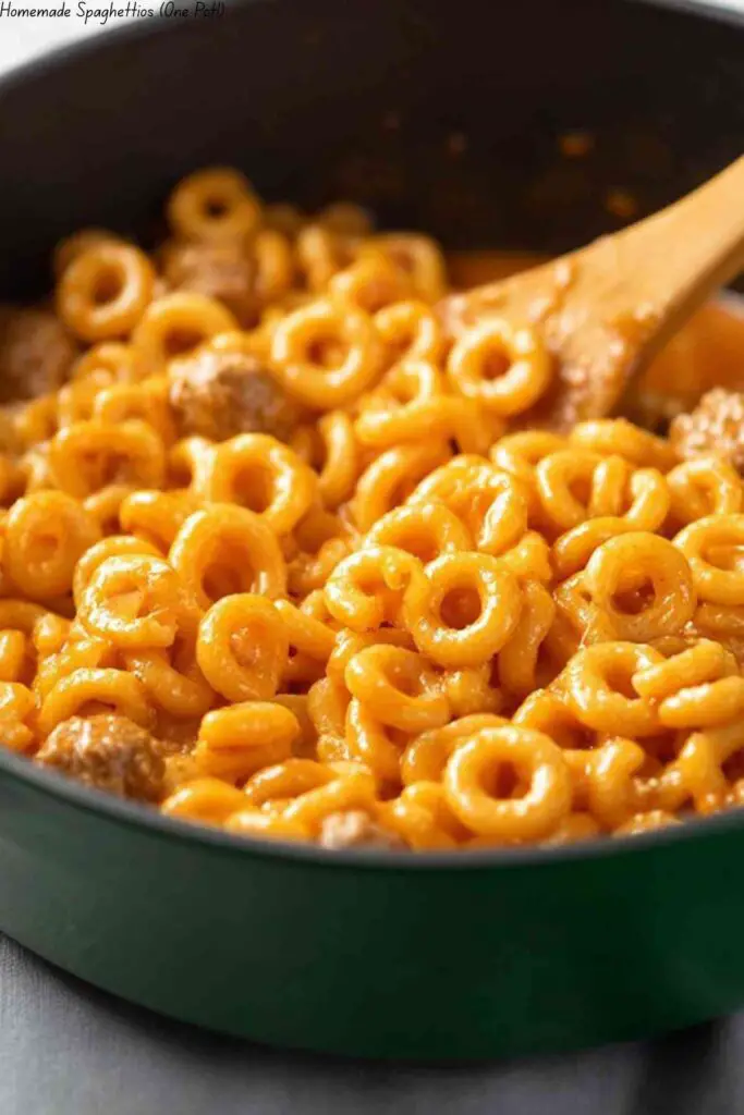 Homemade Spaghettios (One Pot!)