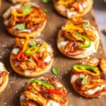 Mini Chicken Fajita Pizzas Recipe