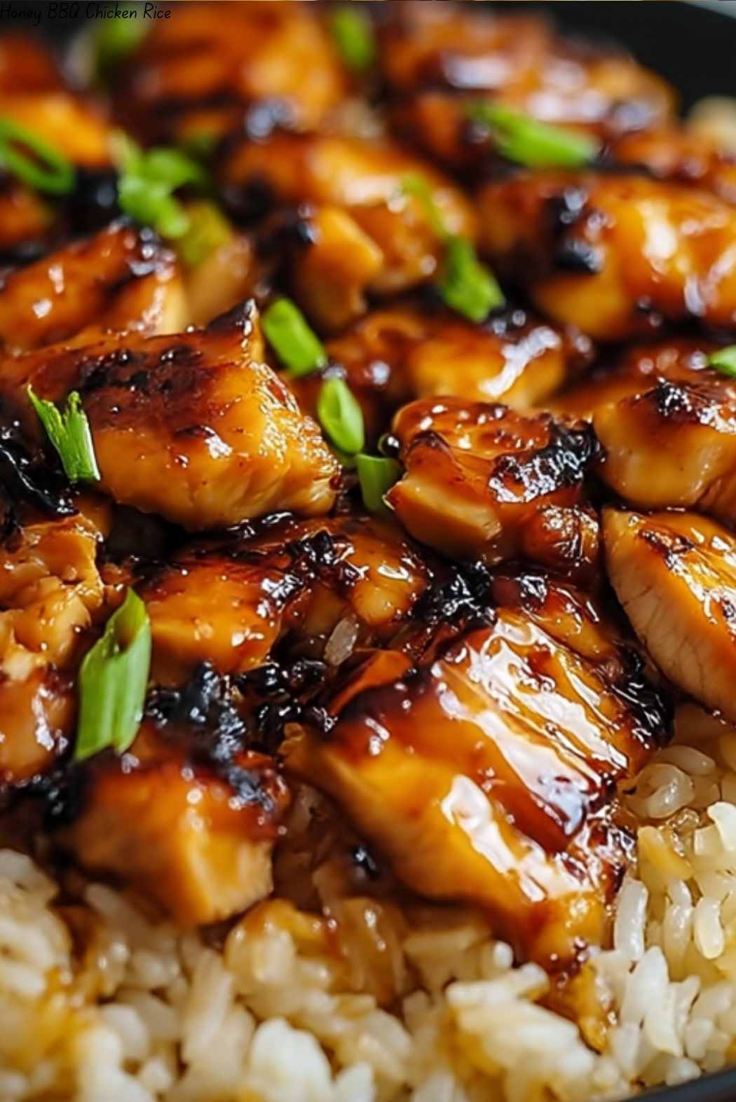 Honey BBQ Chicken Rice