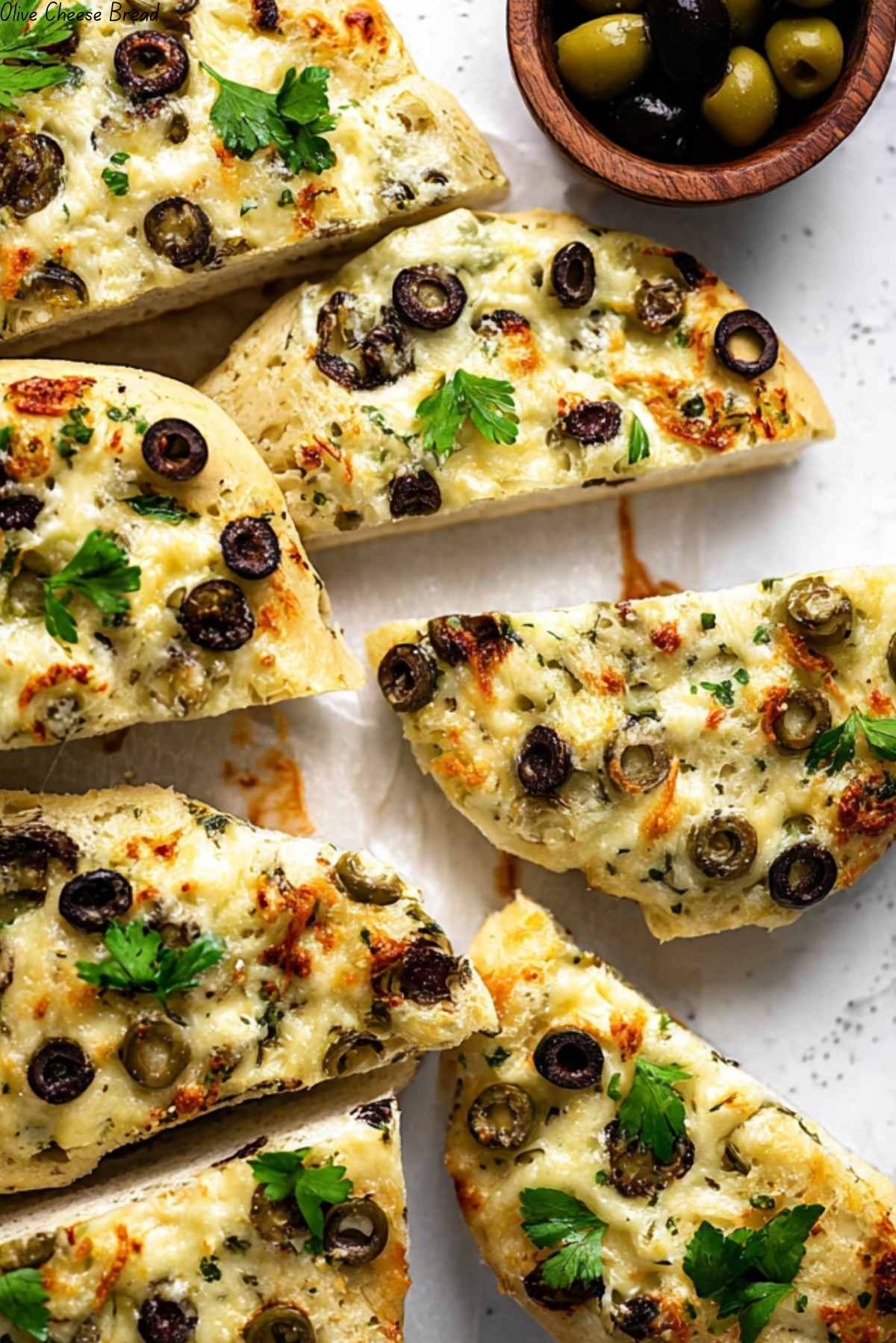 Olive Cheese Bread
