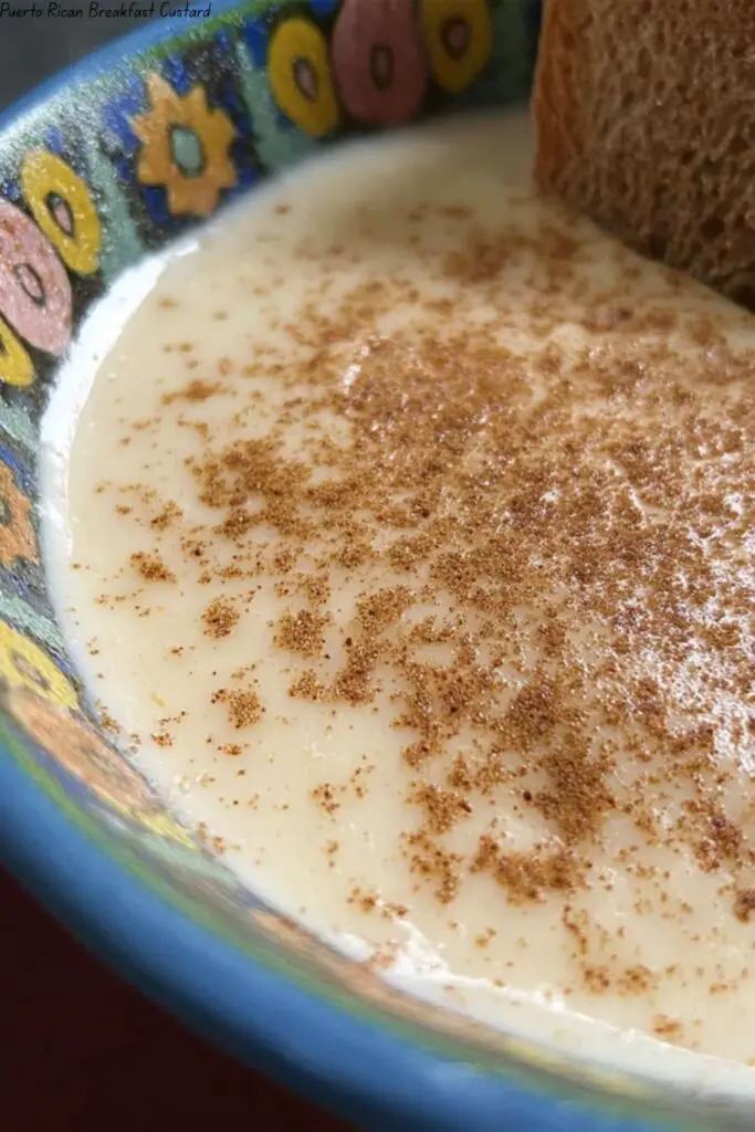 Puerto Rican Breakfast Custard