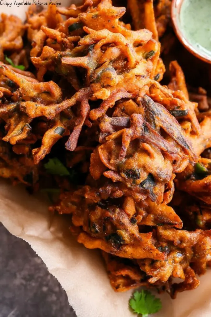 Crispy Vegetable Pakoras Recipe