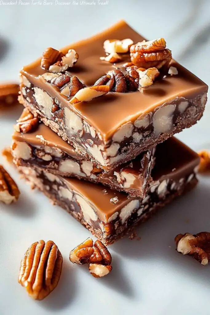 Decadent Pecan Turtle Bars: Discover the Ultimate Treat!