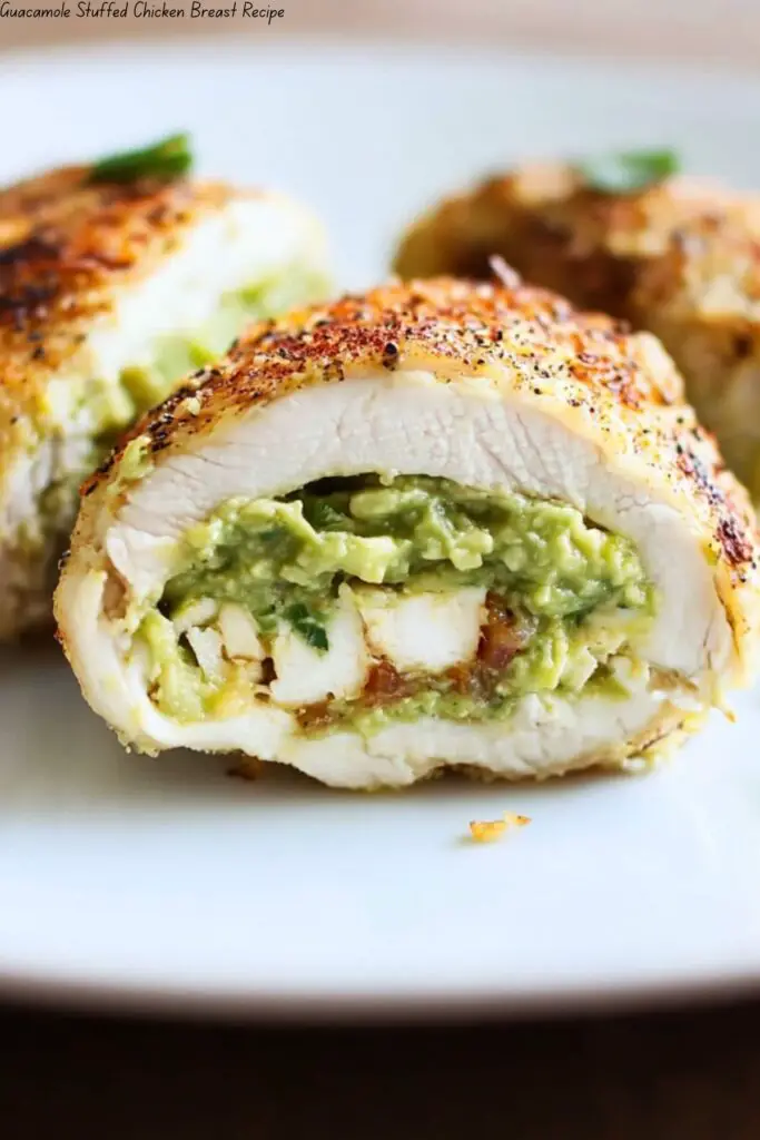 Guacamole Stuffed Chicken Breast Recipe