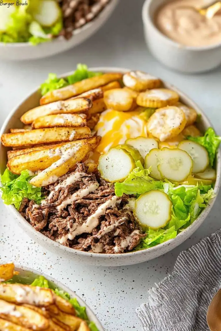 Burger Bowls