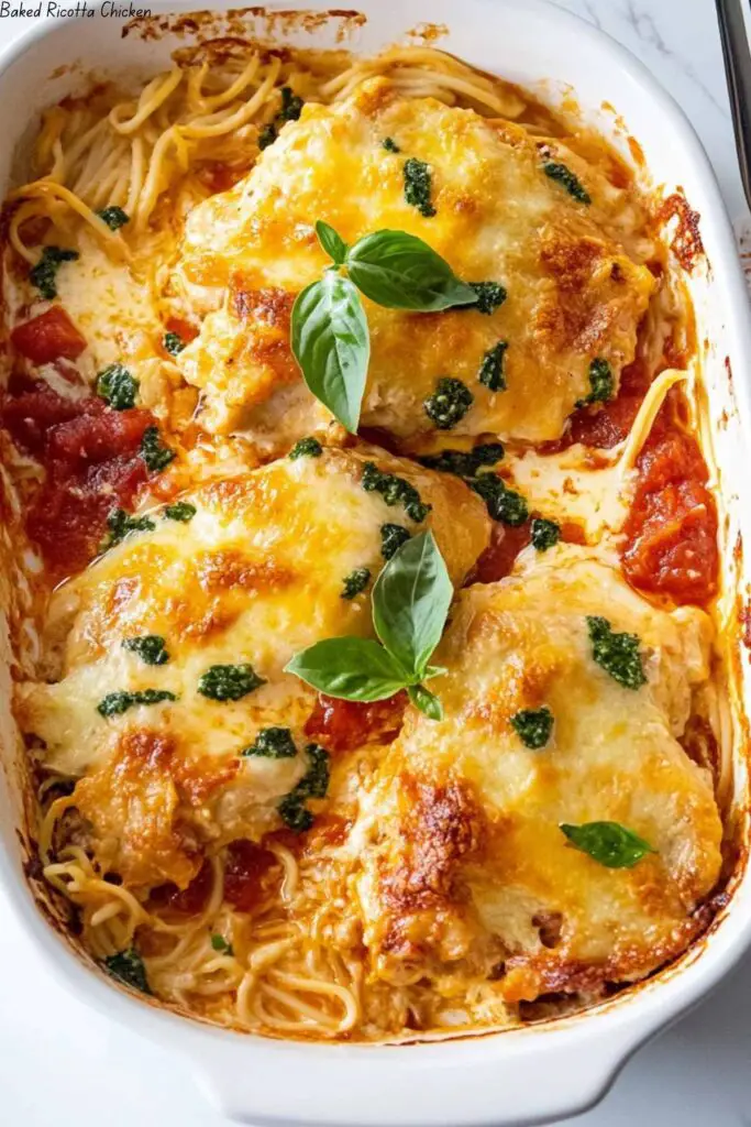 Baked Ricotta Chicken