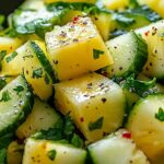 Pineapple Cucumber Salad