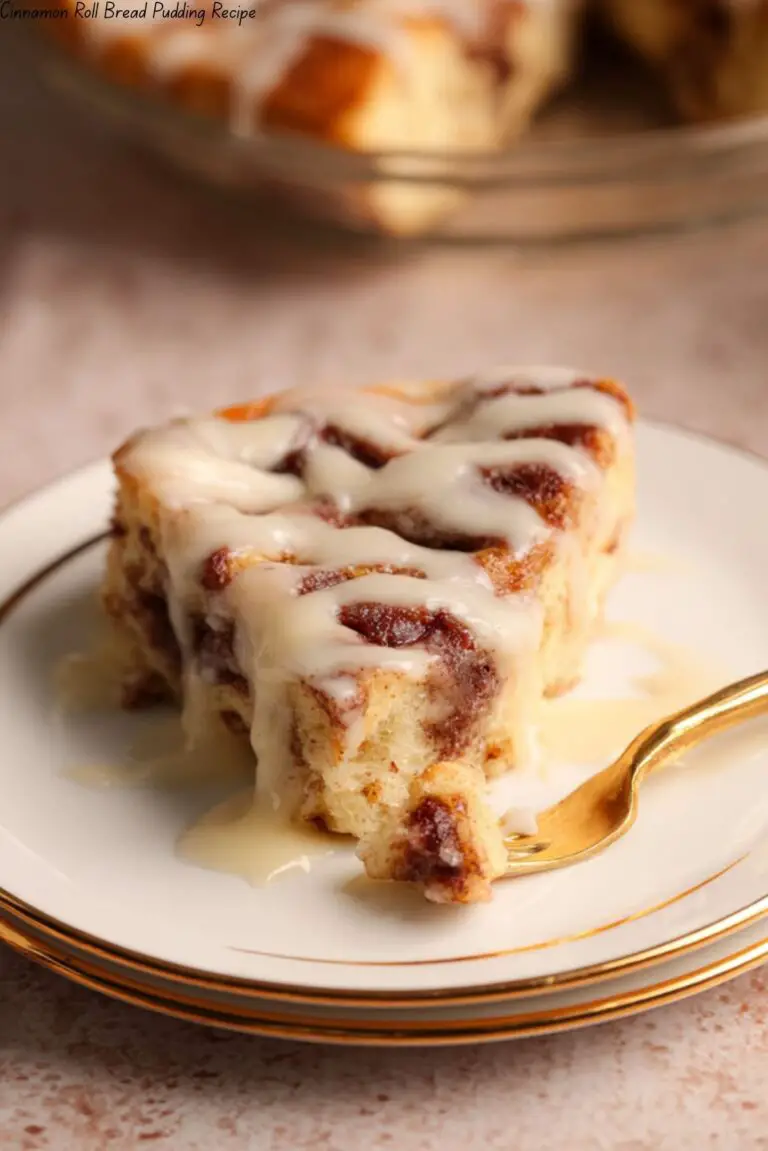 Cinnamon Roll Bread Pudding Recipe