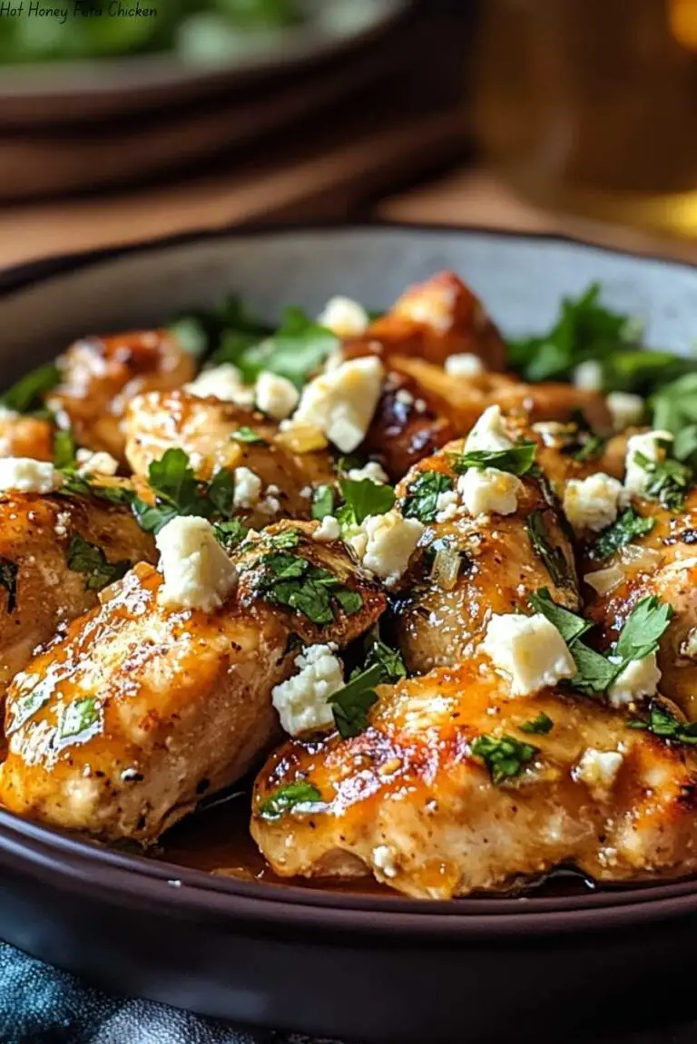Hot Honey Feta Chicken