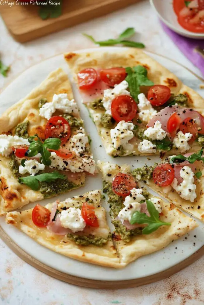 Cottage Cheese Flatbread Recipe