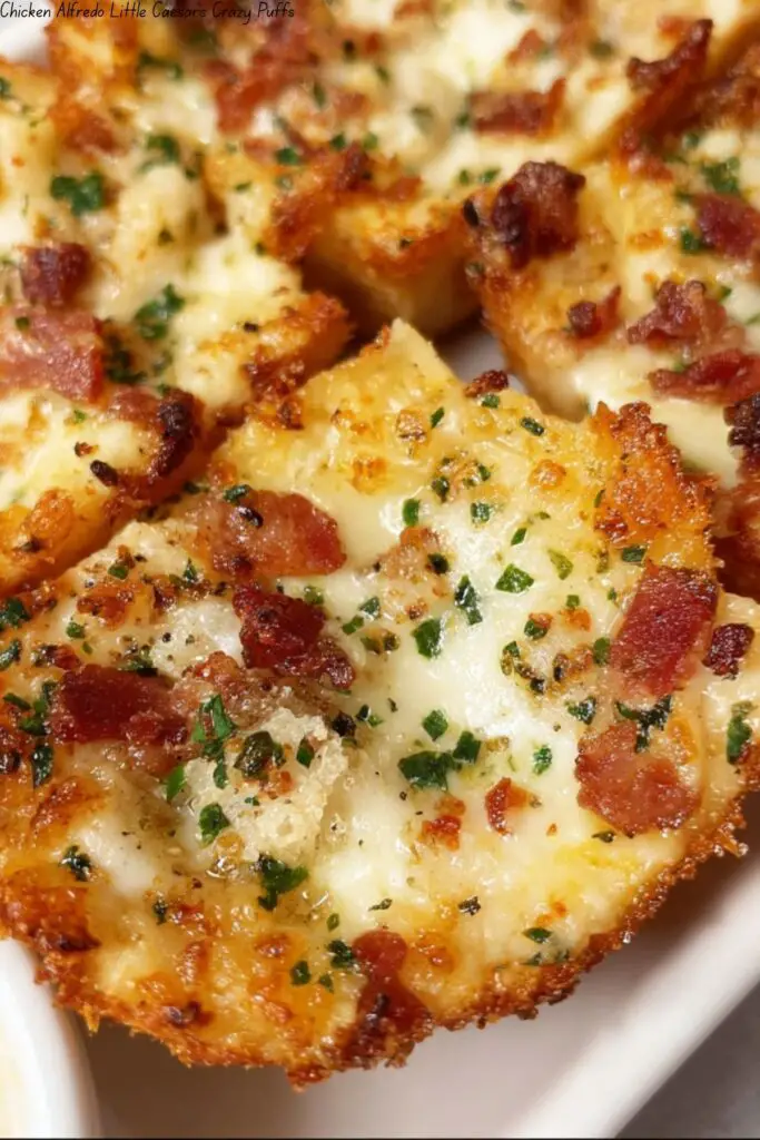 Chicken Alfredo Little Caesar's Crazy Puffs