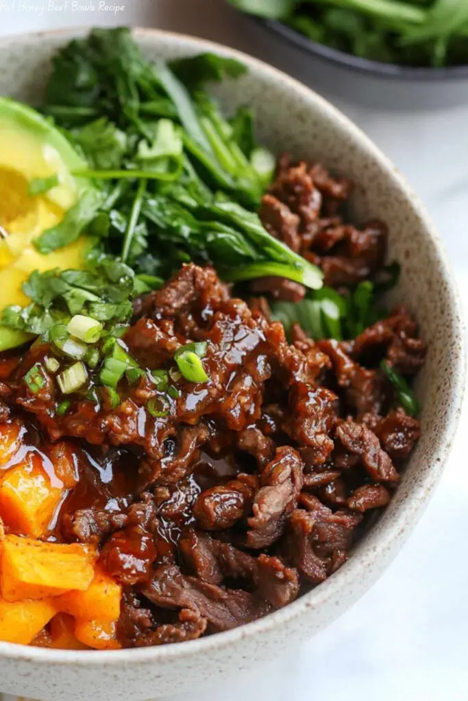 Hot Honey Beef Bowls Recipe