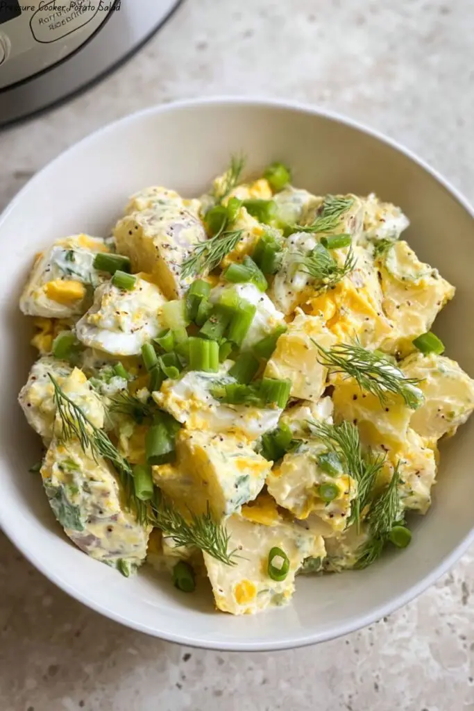 Pressure Cooker Potato Salad