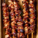 Grilled Thai Coconut Chicken Skewers