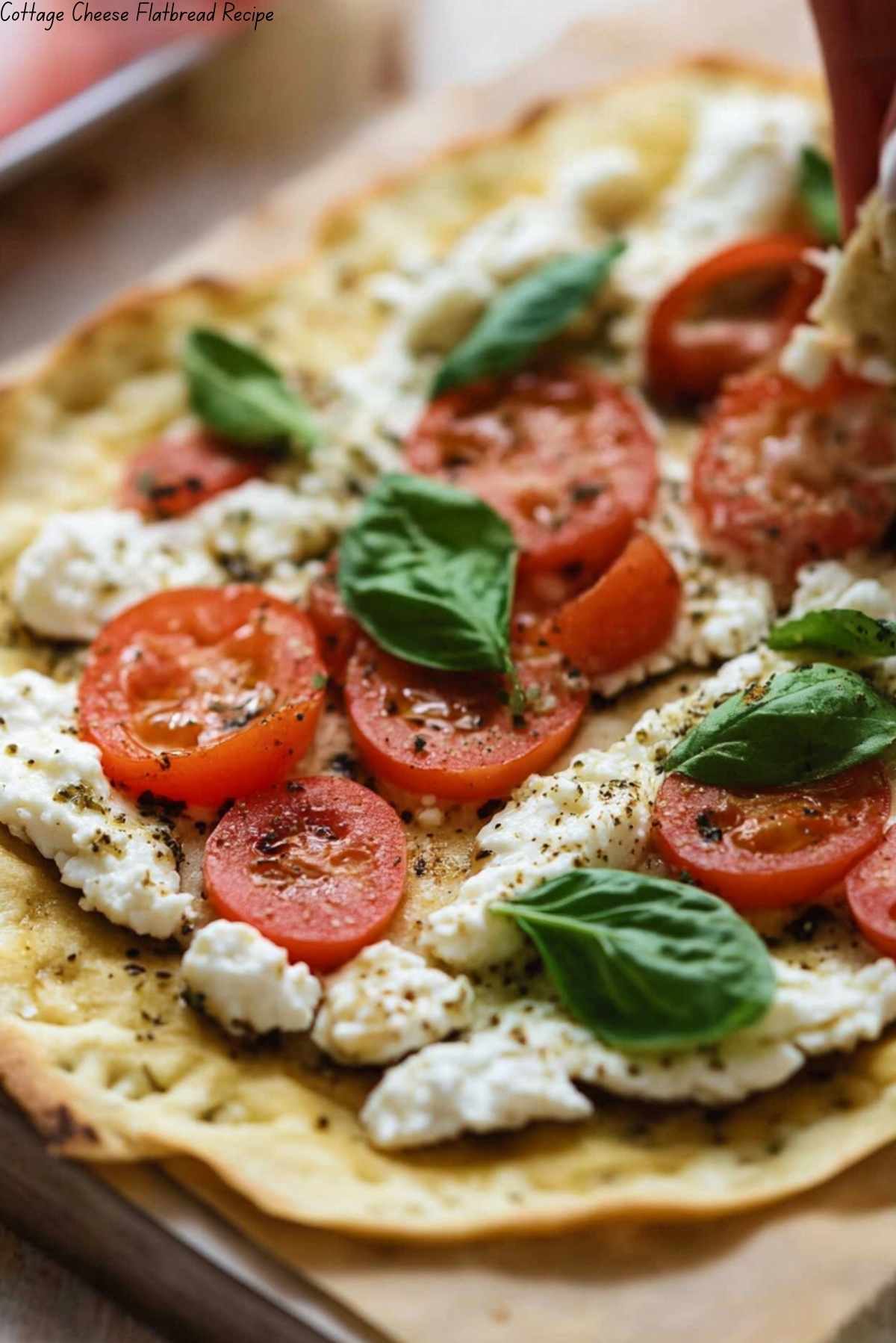 Cottage Cheese Flatbread Recipe