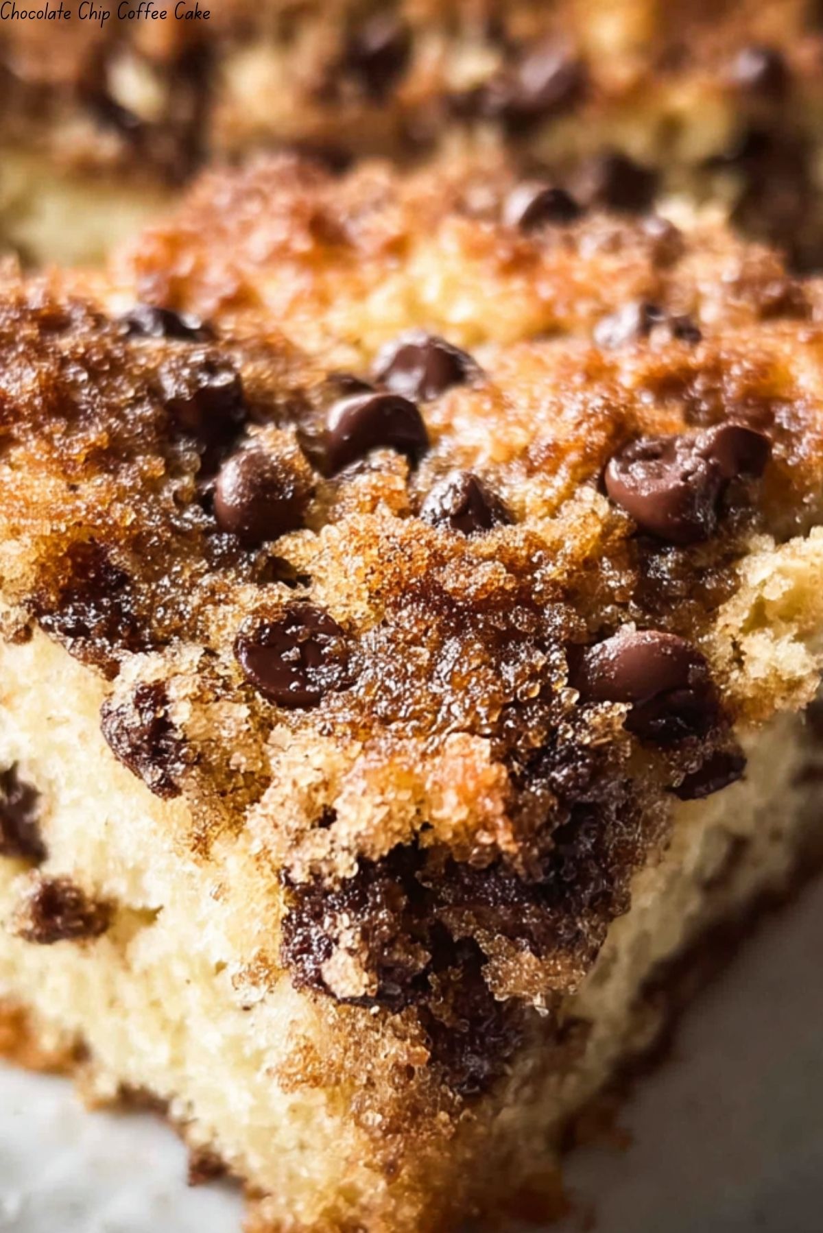 Chocolate Chip Coffee Cake