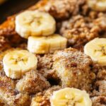 Overnight Baked Banana French Toast Casserole