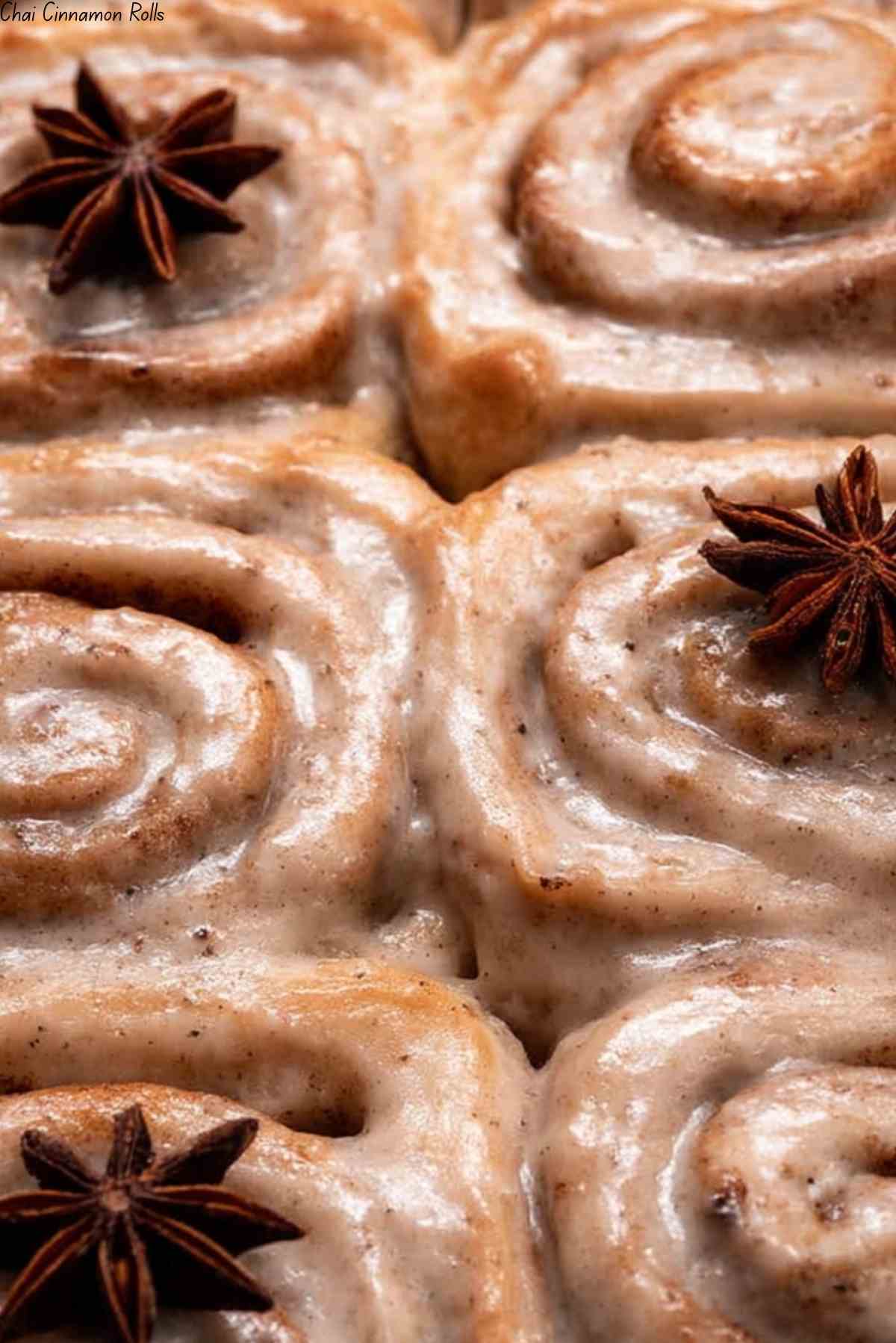 Chai Cinnamon Rolls