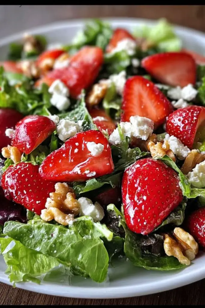 Strawberry Walnut Salad