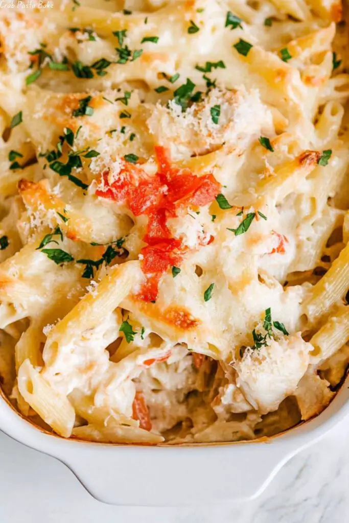 Crab Pasta Bake