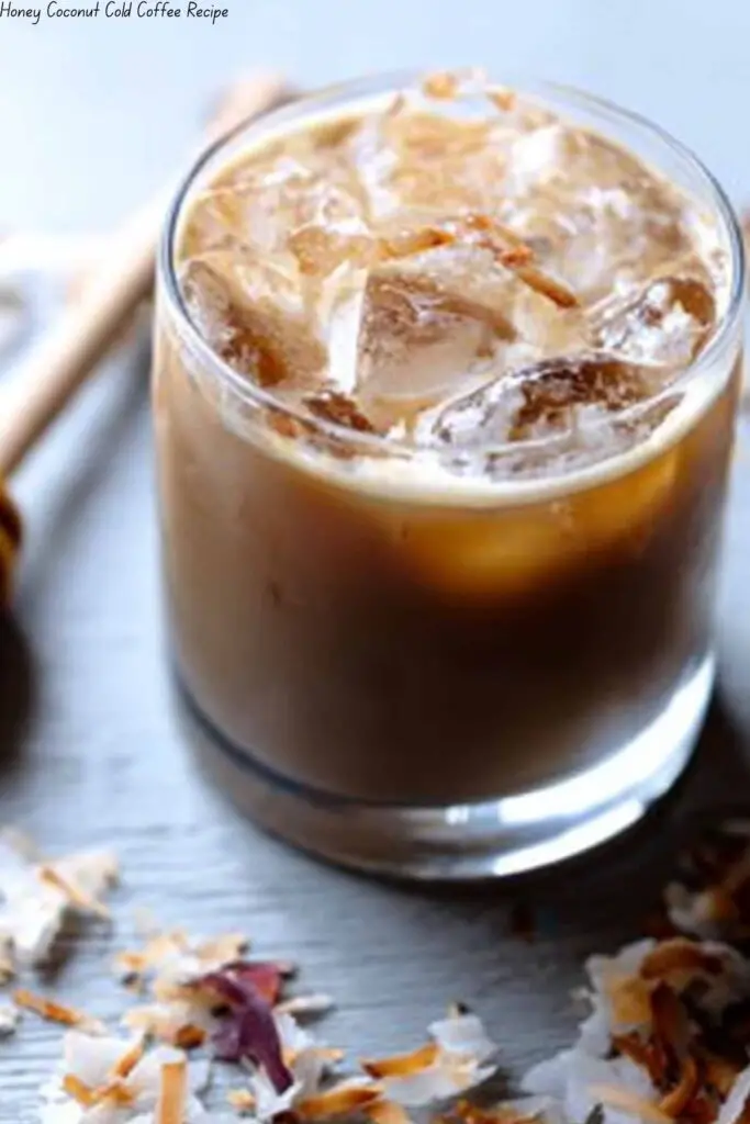 Honey Coconut Cold Coffee Recipe