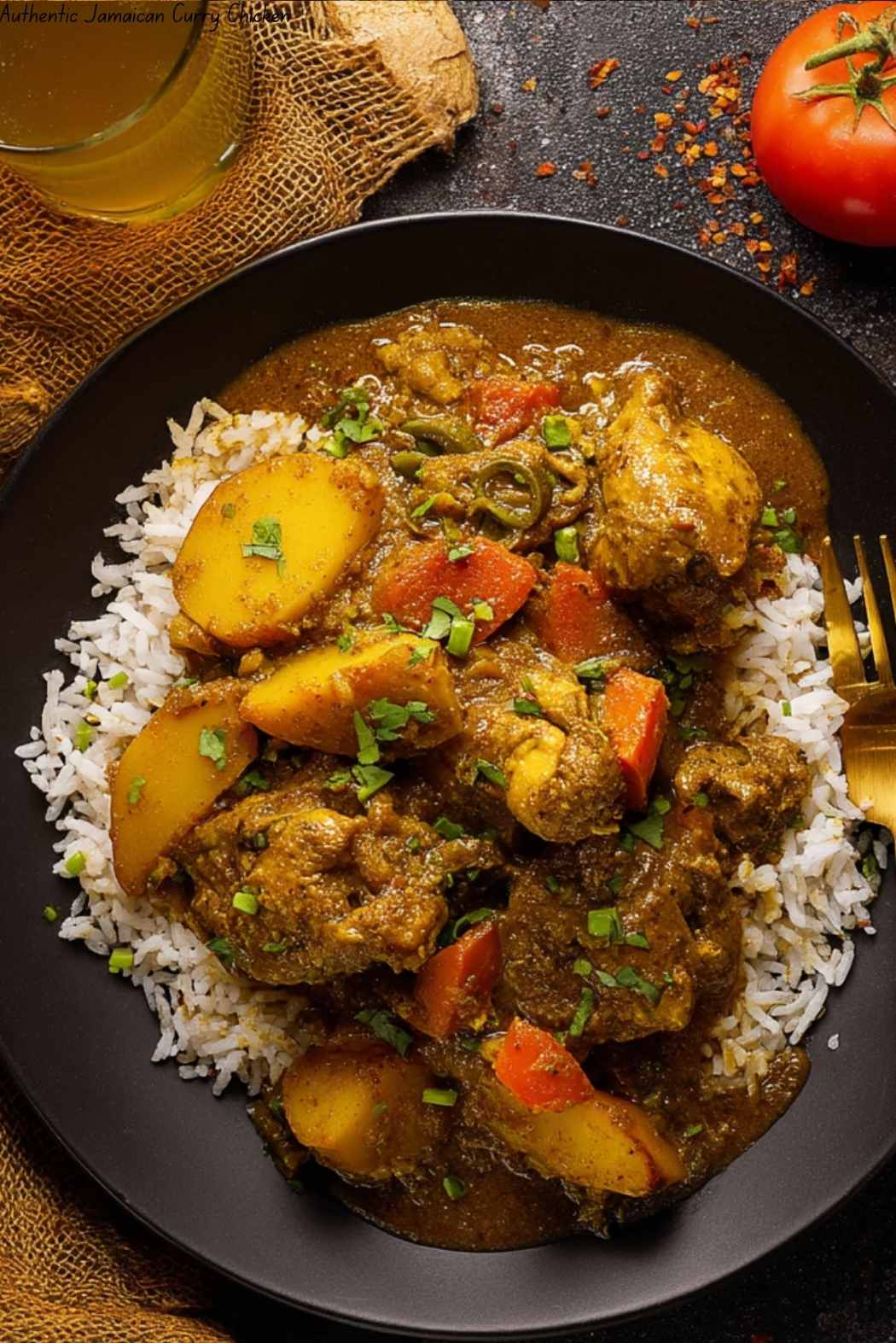 Authentic Jamaican Curry Chicken