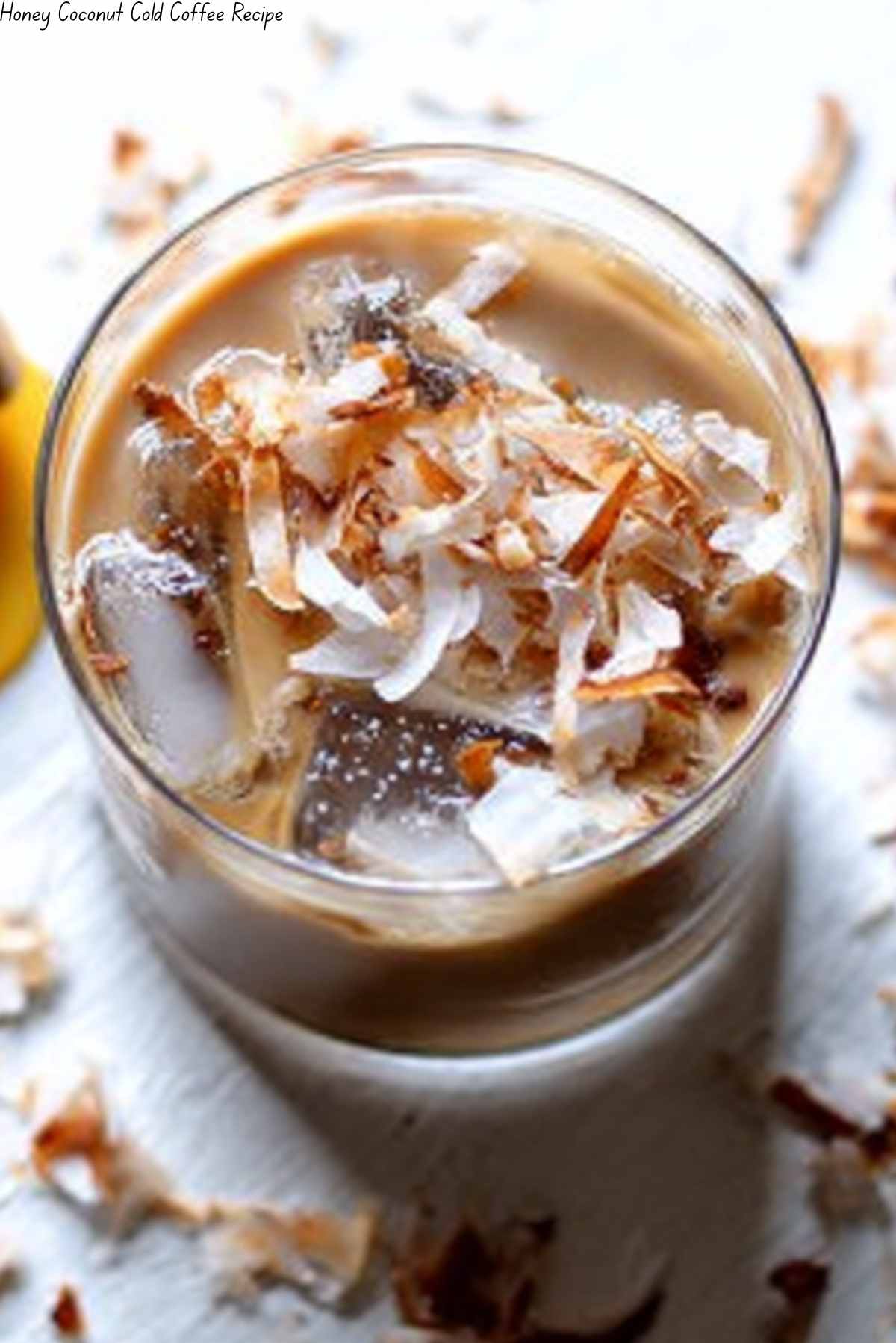 Honey Coconut Cold Coffee Recipe