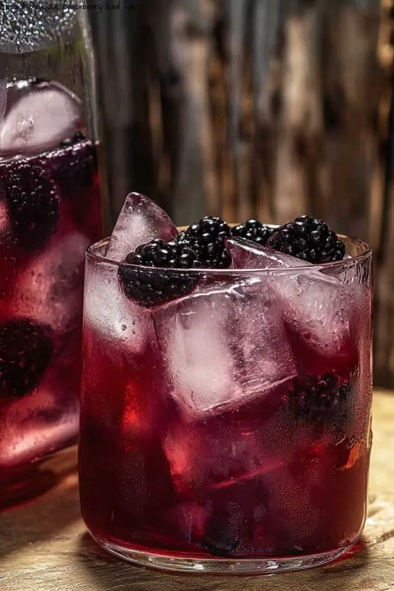 Easy & Delicious Blackberry Iced Tea