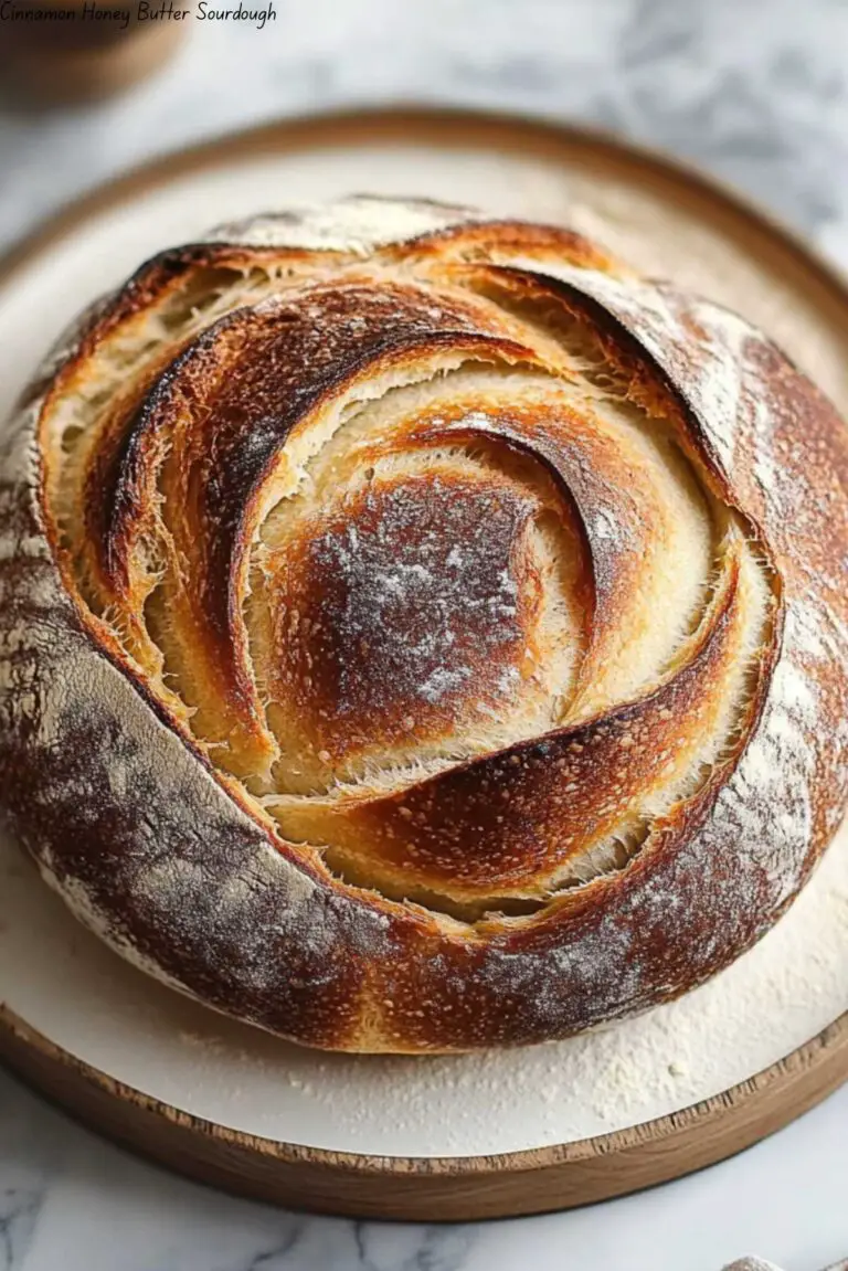 Cinnamon Honey Butter Sourdough