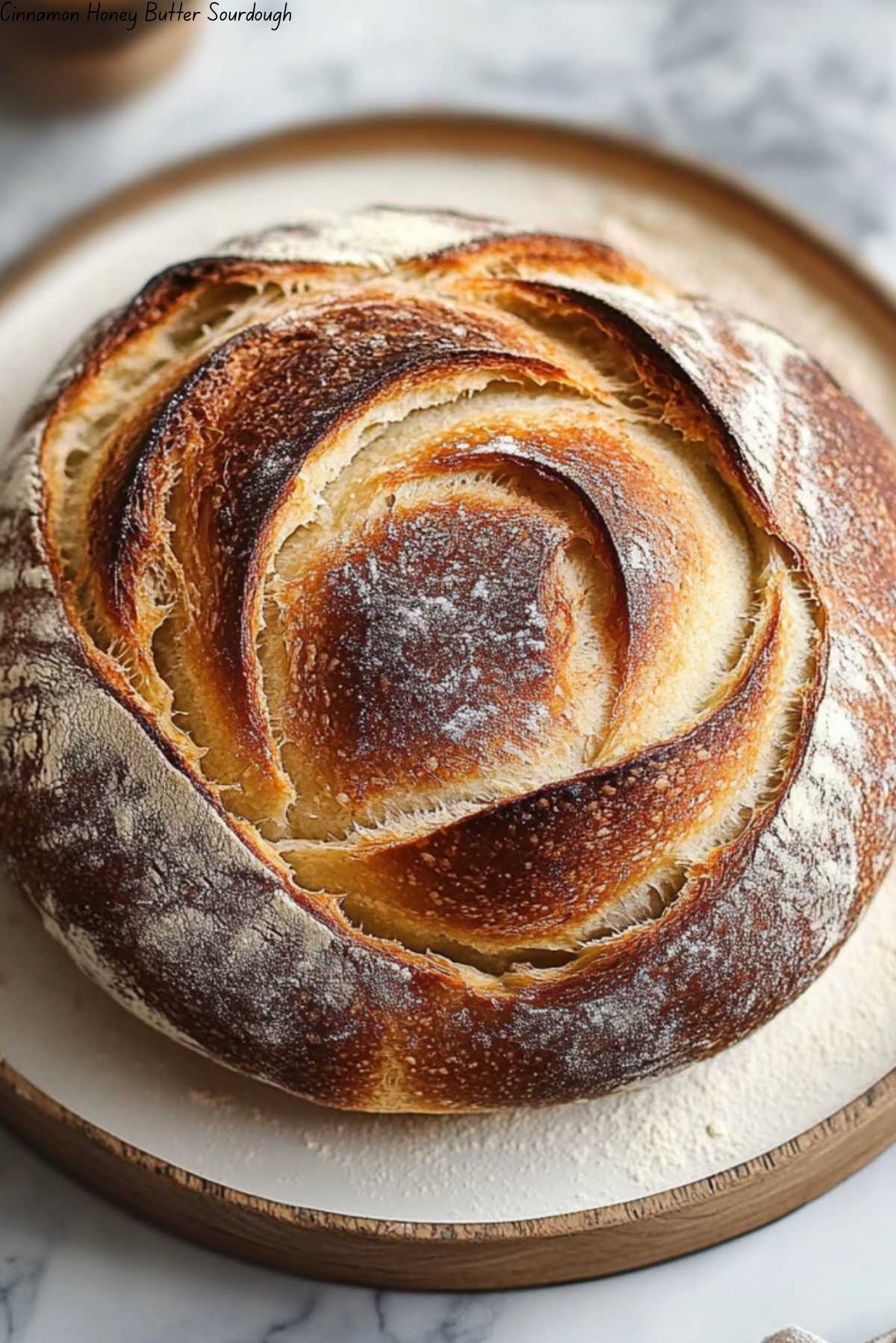 Cinnamon Honey Butter Sourdough