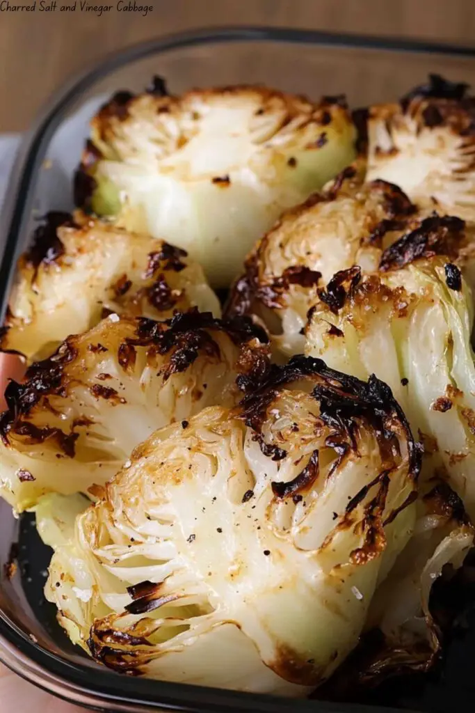 Charred Salt and Vinegar Cabbage