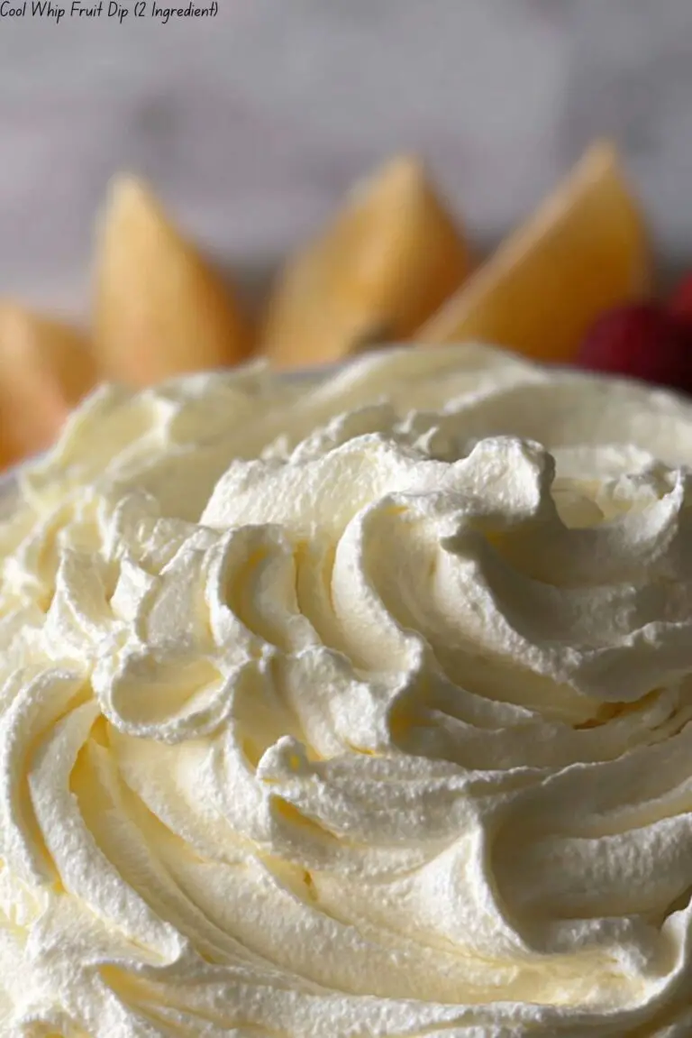 Cool Whip Fruit Dip (2 Ingredient)