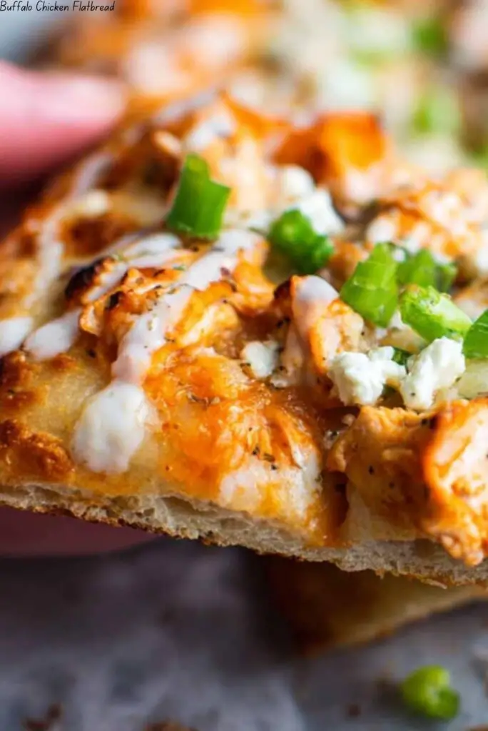 Buffalo Chicken Flatbread