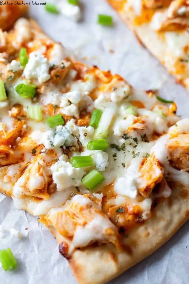 Buffalo Chicken Flatbread