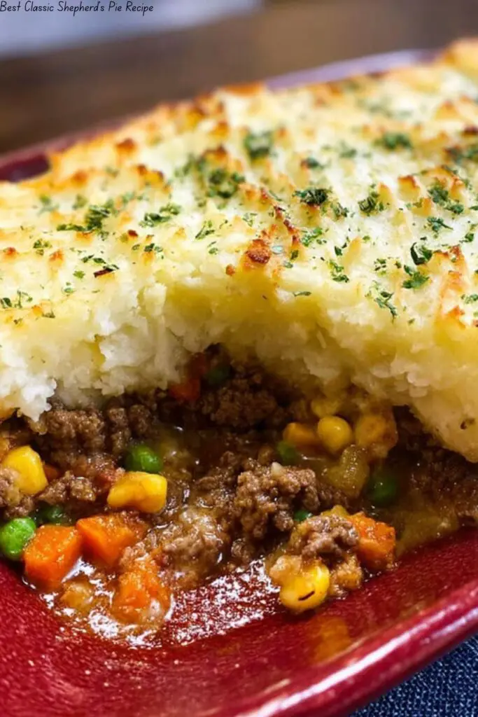 Best Classic Shepherd’s Pie Recipe