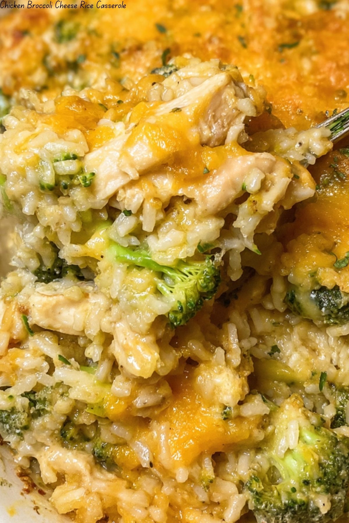 Chicken Broccoli Cheese Rice Casserole