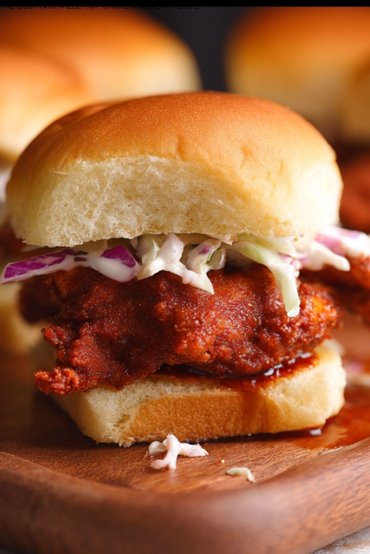 THE BEST NASHVILLE HOT CHICKEN SLIDERS RECIPE